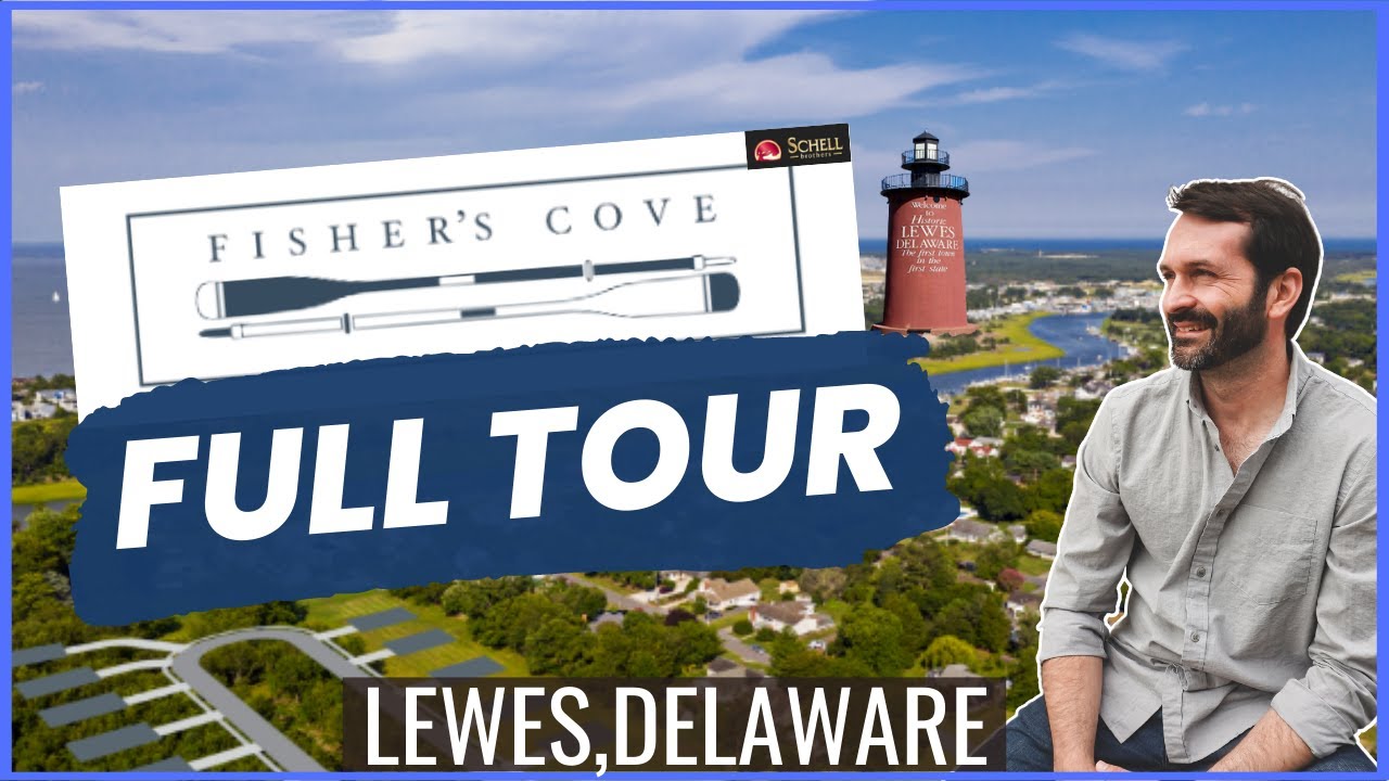 Fisher's Cove | Schell Brothers New Home Community | Kingfisher Model Home Tour | Lewes, Delaware