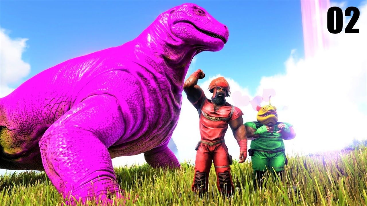 МЫ НАШЛИ УИЛСОНА И СТАРЕЙШИНУ, ПРИРУЧАЮЩИХ! ARK SURVIVAL EVOLVED (МОД LOST ISLAND PRIMAL FEAR) E02
