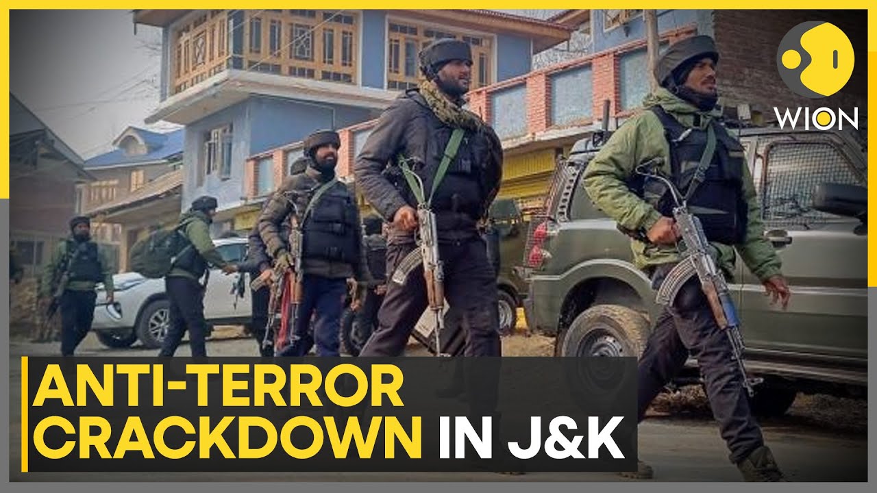 J&K: 10 Detained in Anti-Terror Crackdown | WION World News
