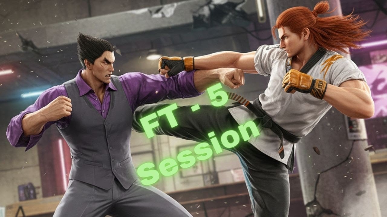 The Pakistani Hwoarang Legend Jinrang vs. Dark Prince Kazuya | Tekken 8 Offline FT-5 Session
