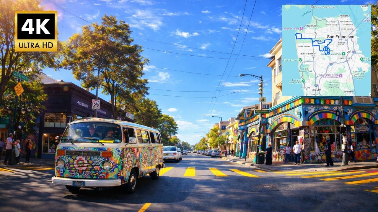 Driving San Francisco | Twin Peaks | Golden Gate Park | Ocean Beach