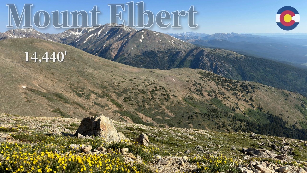 Colorado's Highest Peak - Mount Elbert 14er Day Hike at 14,440'