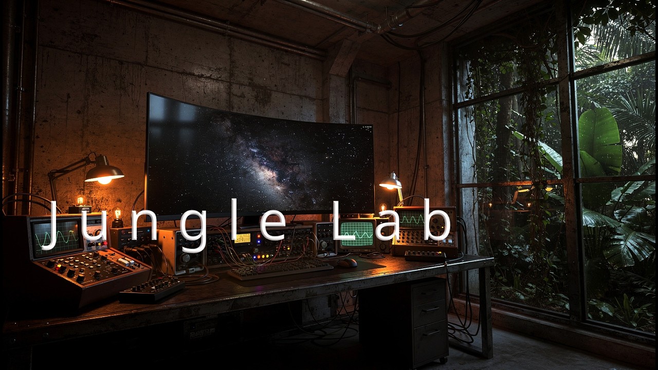 2AM Sessions – Jungle Lab Vol. 4 (1:11:11) | Dark Ambient Focus Music for Deep Work