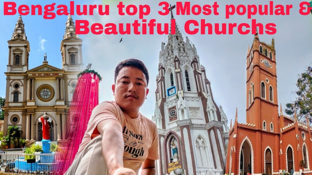 Bengaluru Top 3 Beautiful and Famous Church /Mary's Christmas Special Video/St. Mary's Basilica Chu.