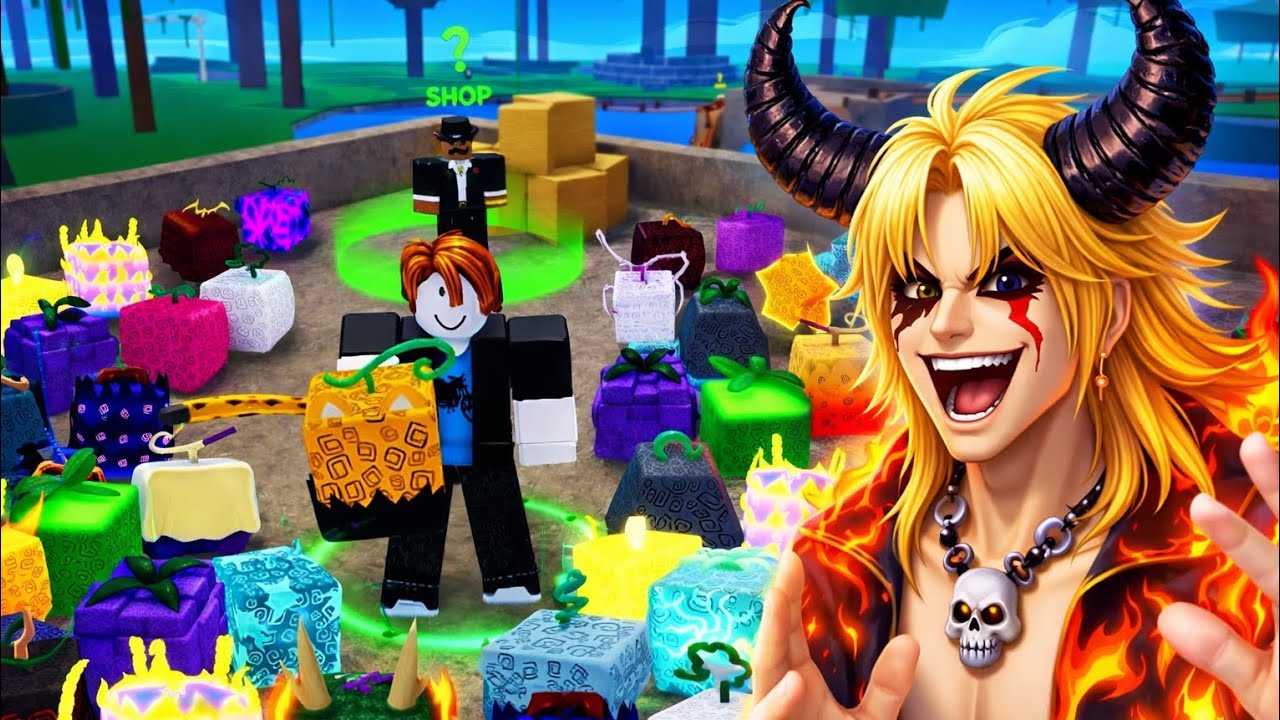 I rolled  Fruits to get the KITSUNE Fruit in Blox Fruits..(part-2)
