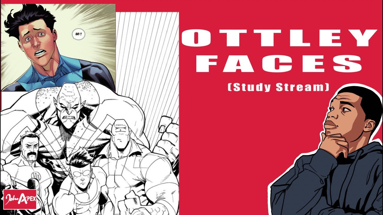 Studying how Ryan ottley draws faces
