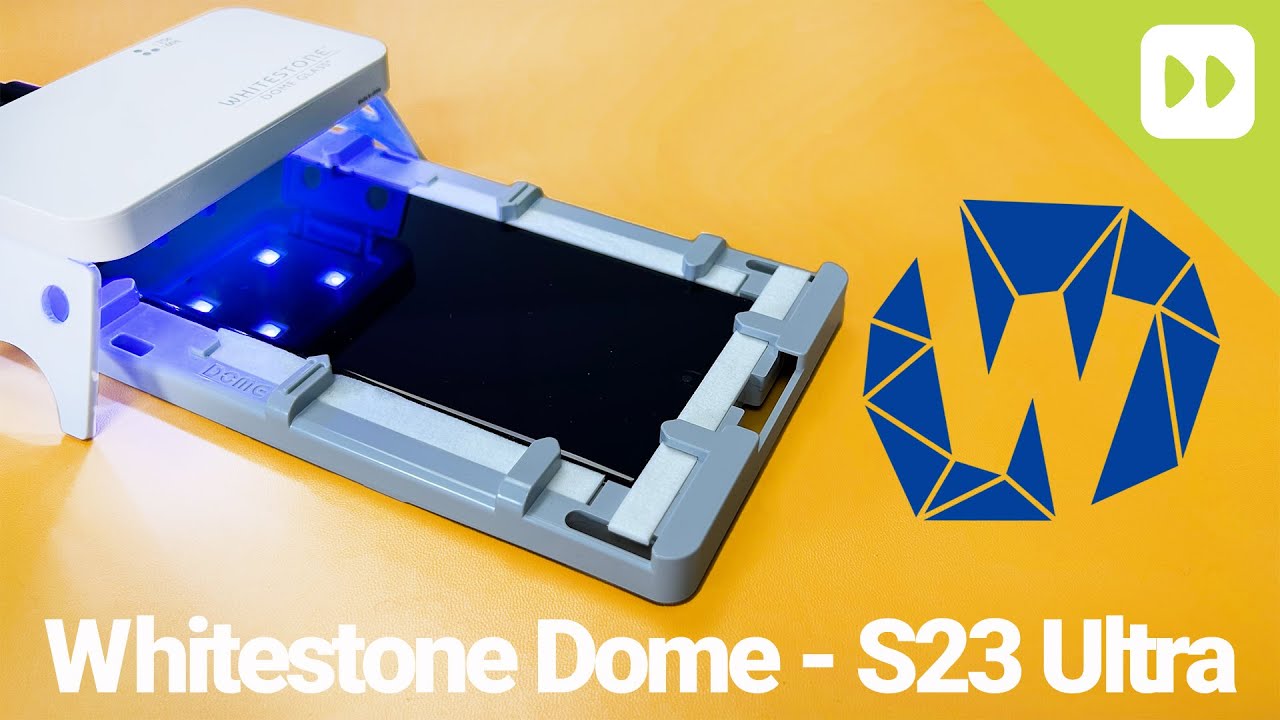 Полное руководство по установке защитного стекла S23 Ultra - Whitestone Dome