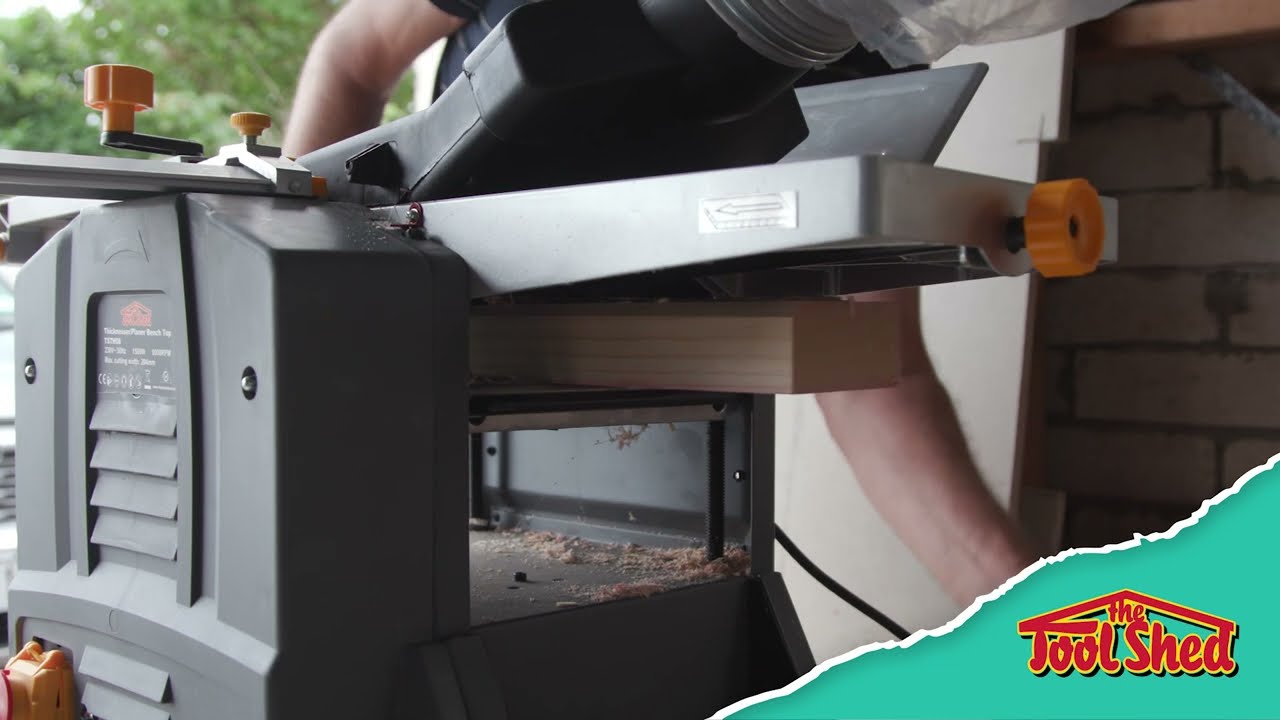 Настольный рейсмусно-фуговальный станок ToolShed TSTH08