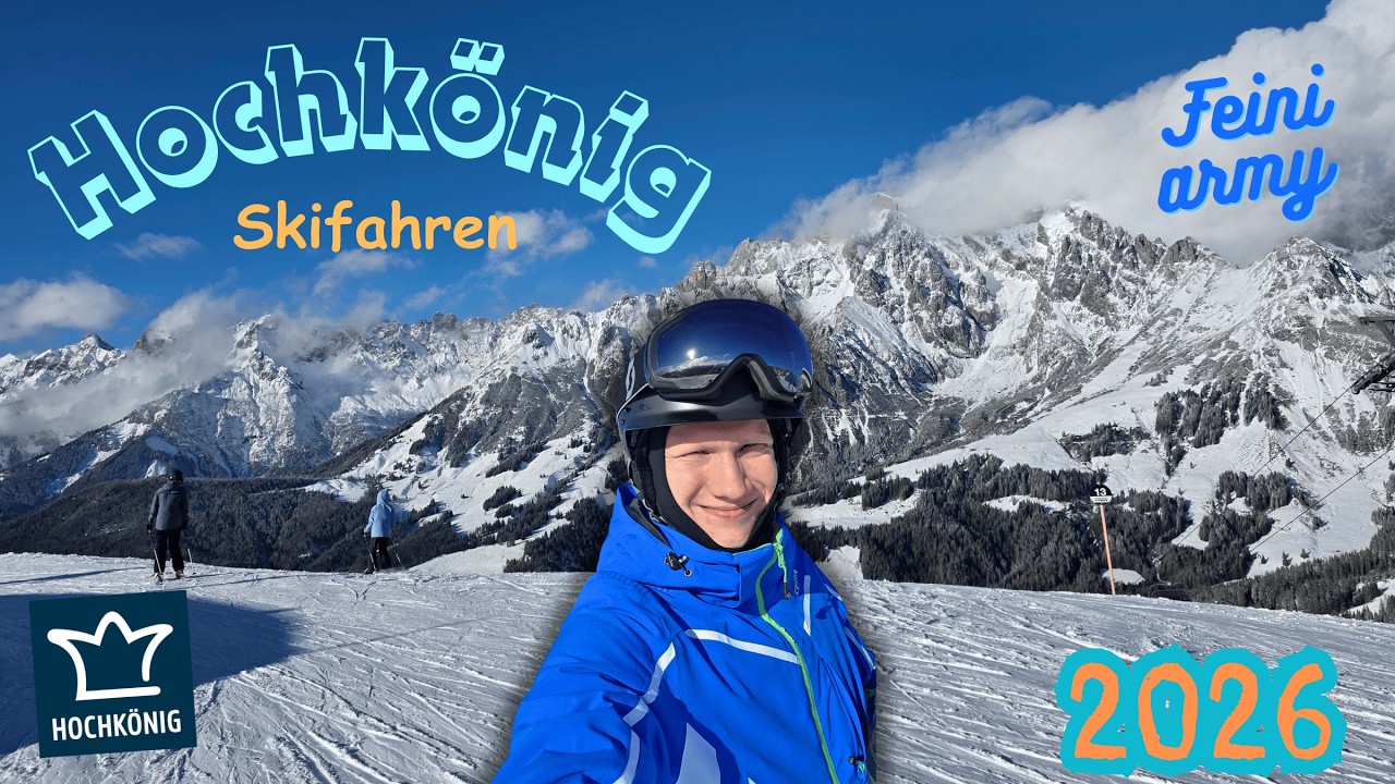 Hochkönig 2026 | Skifahren Neuschnee 18.02.2026