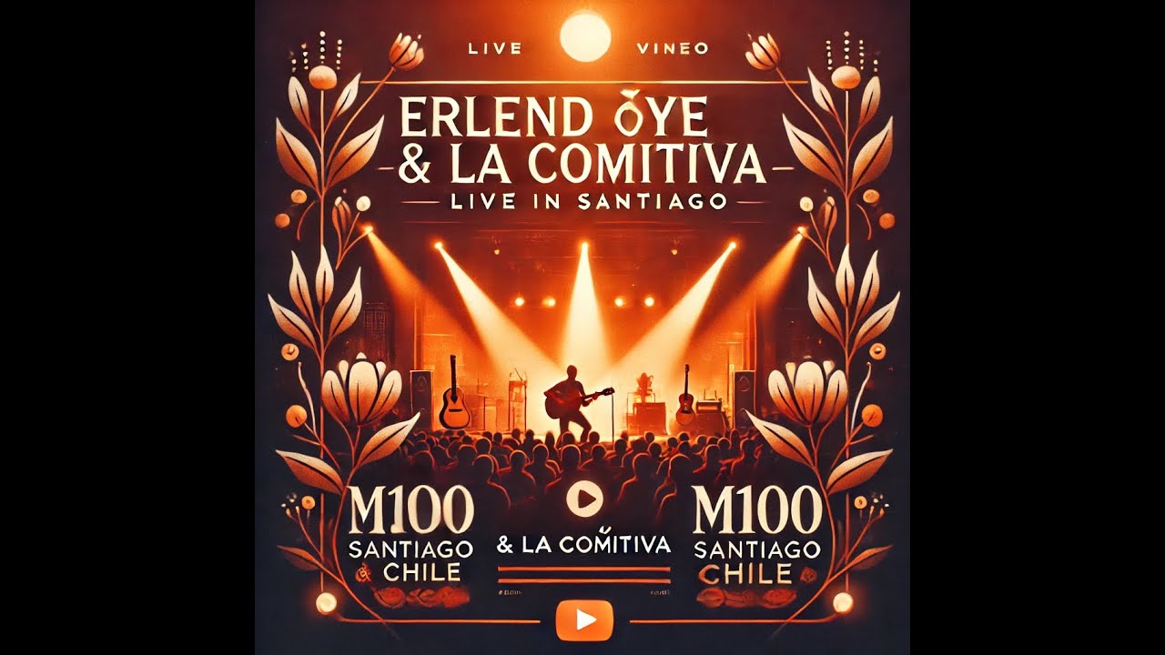 Erlend Øye & La Comitiva - Live in Santiago, Chile (Dec 12, 2024 - M100)