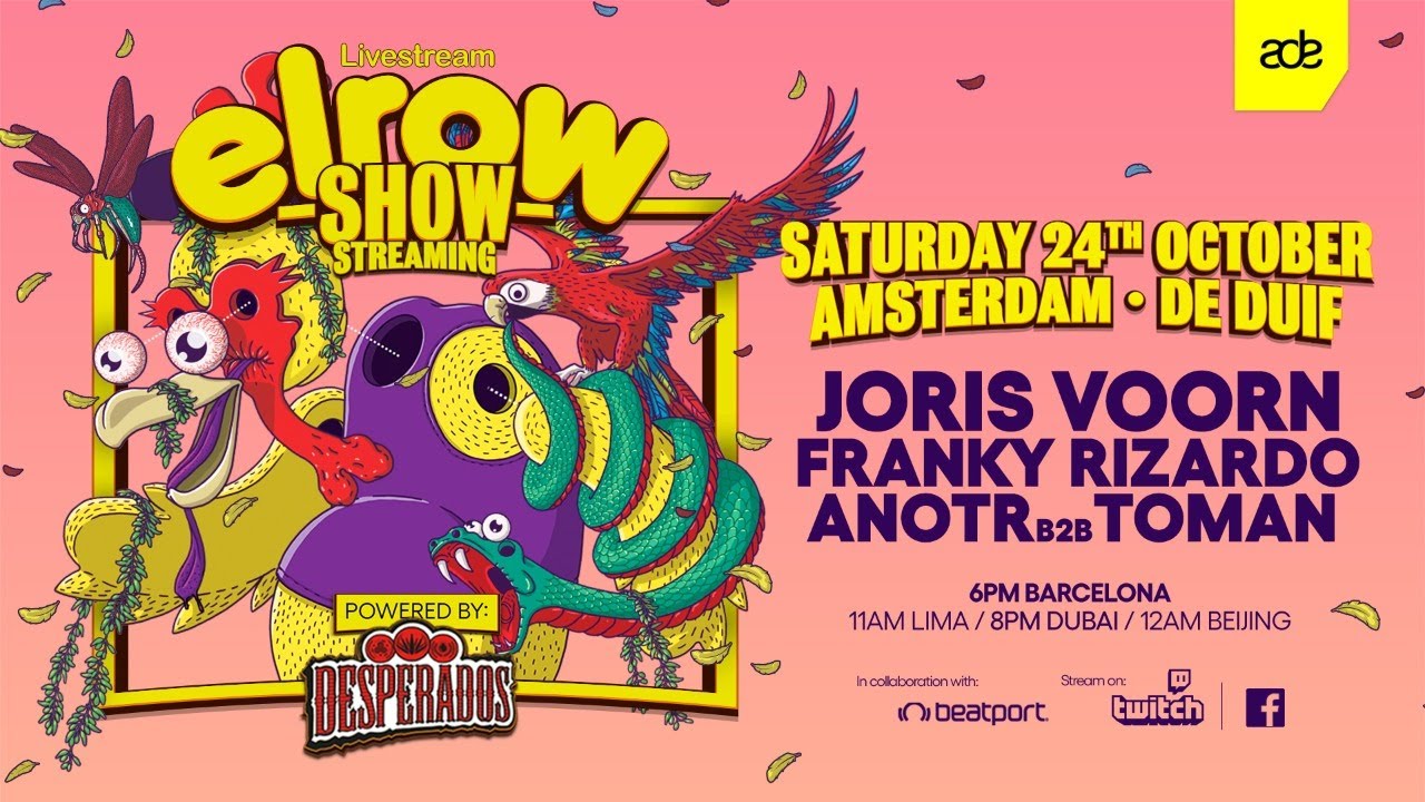 ANOTR b2b Toman DJ set - elrow x ADE | @beatport Live