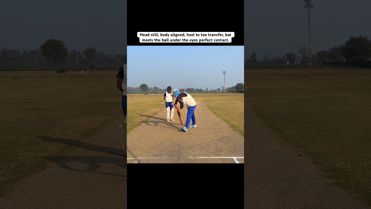 Perfect Contact Formula 🏏🔥#cricket #battingtips #skills #tips #cricketbatting #batsman #coachmohit
