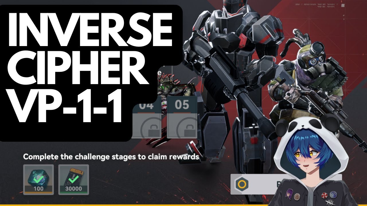 THIS ONE WAS HARD! Inverse Cipher VP-1-1 Guide | Girls Frontline 2