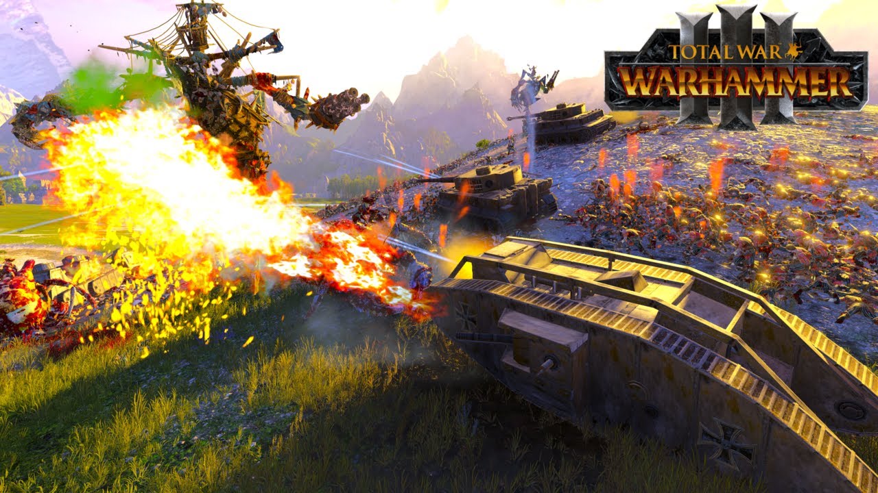 GERMAN IMPERIAL ARMY VS Vampire Coast- TW Millennium Mod | Total War WARHAMMER 3 | FIRESupport | 4K