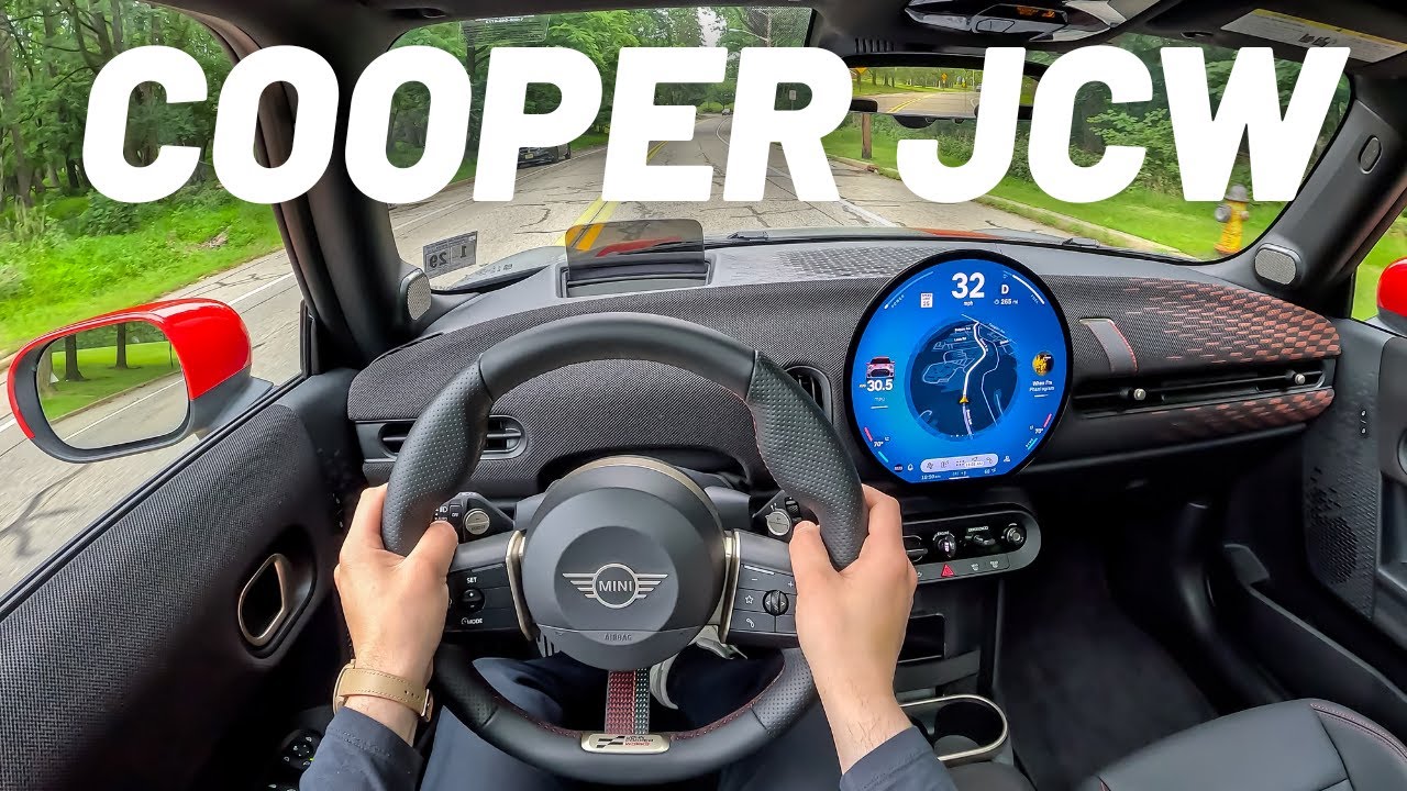 2025 MINI Cooper JCW | POV Test Drive