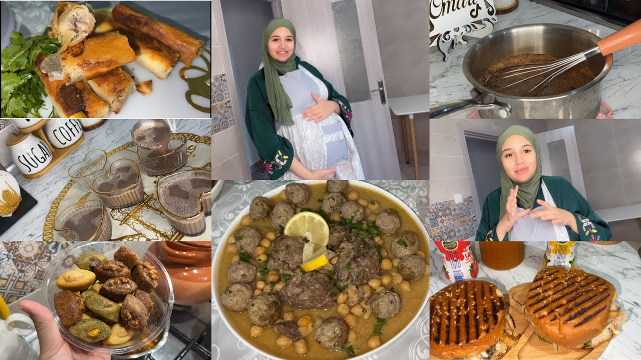 أميرة /أول يوم رمضاني مع الحمل ❤️التعب بزاف🤰أجواء رمضانية هايلة 🌙🌙