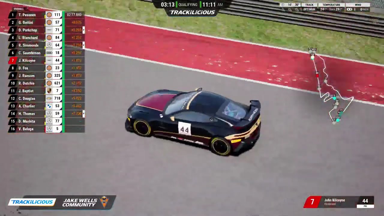 Monday GT4 Rookies - Round 7 - COTA