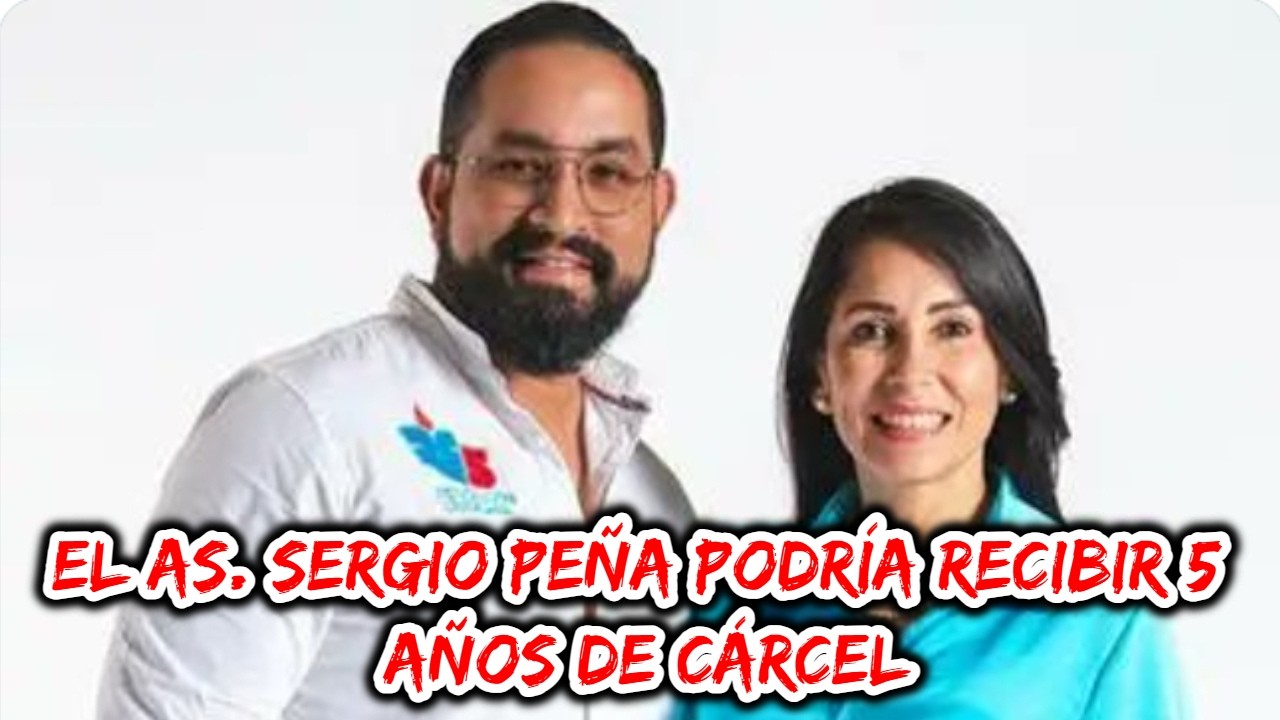 Sergio Peña podría recibir cinco años de cárcel.