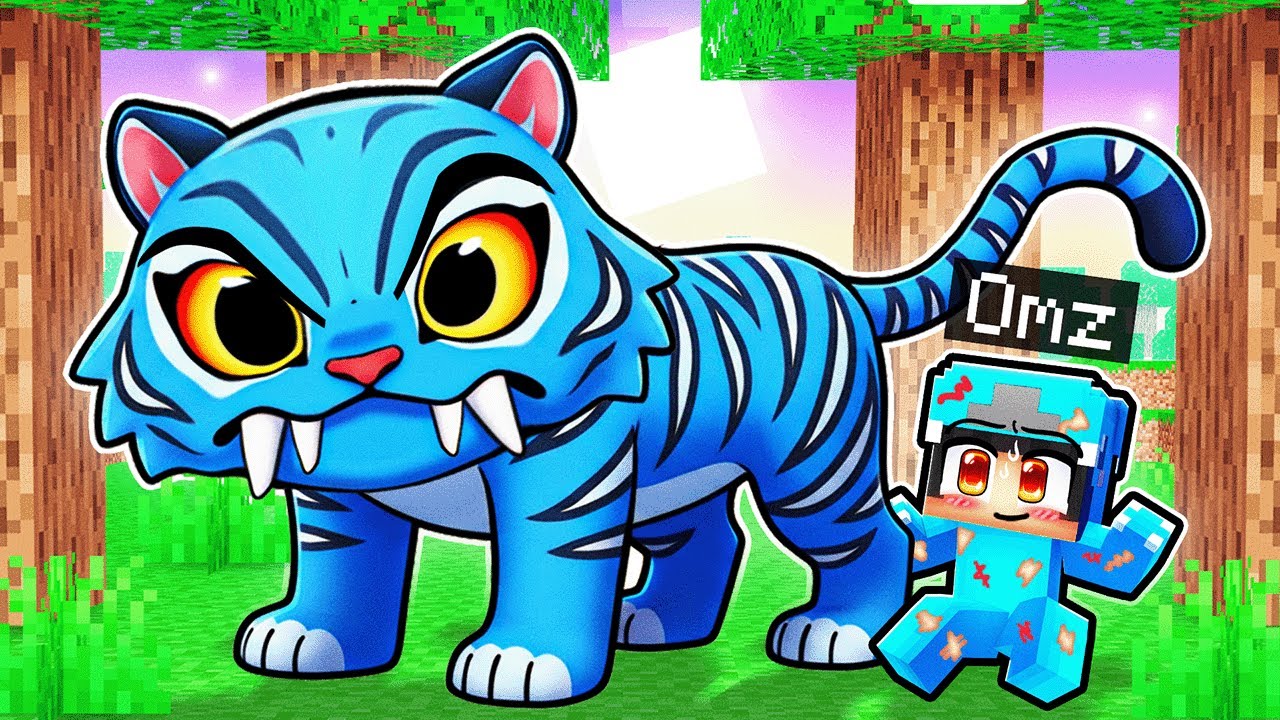 Adopted by K POP TIGER in Minecraft!