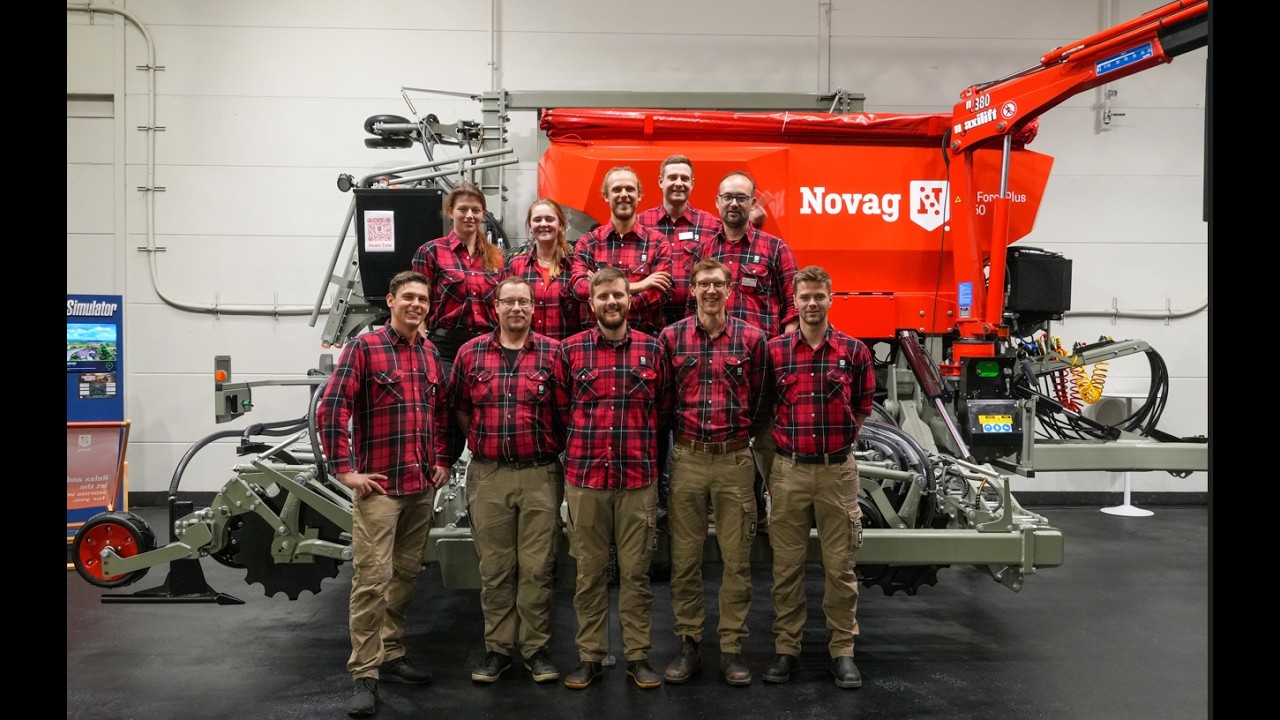 Novag at AGRITECHNICA 2025 (Recap) with T-ForcePlus 650 with Crane