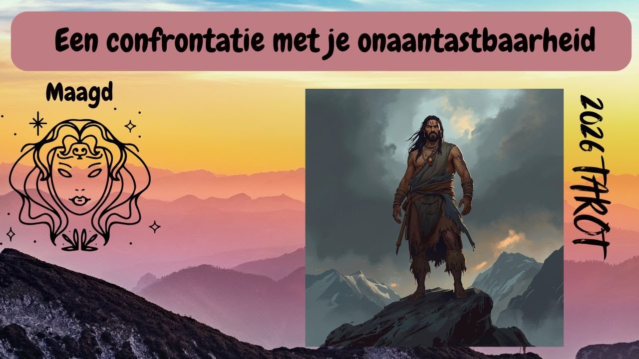 JAARTAROT 2026 MAAGD Een confrontatie met je onaantastbaarheid