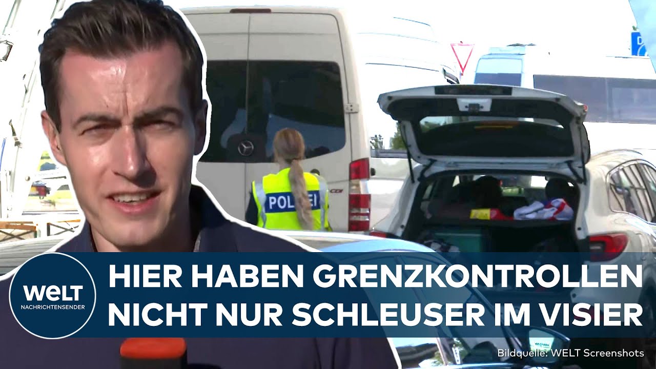 DEUTSCHLAND: Grenzkontrollen effektiv! Polizei stoppt Schleuser und Hooligans an Tschechiens Grenze