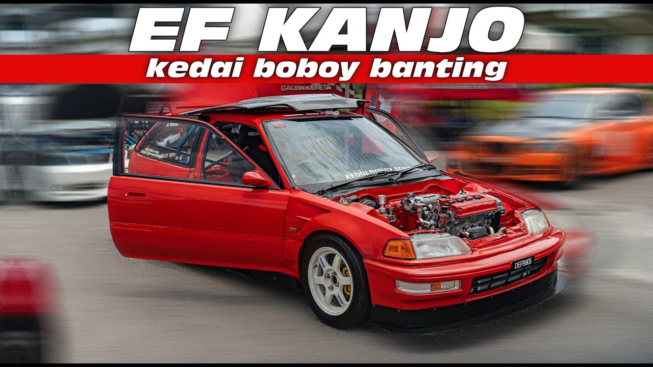 Civic EF Rentung Super Clean - Kedai Boboy Banting