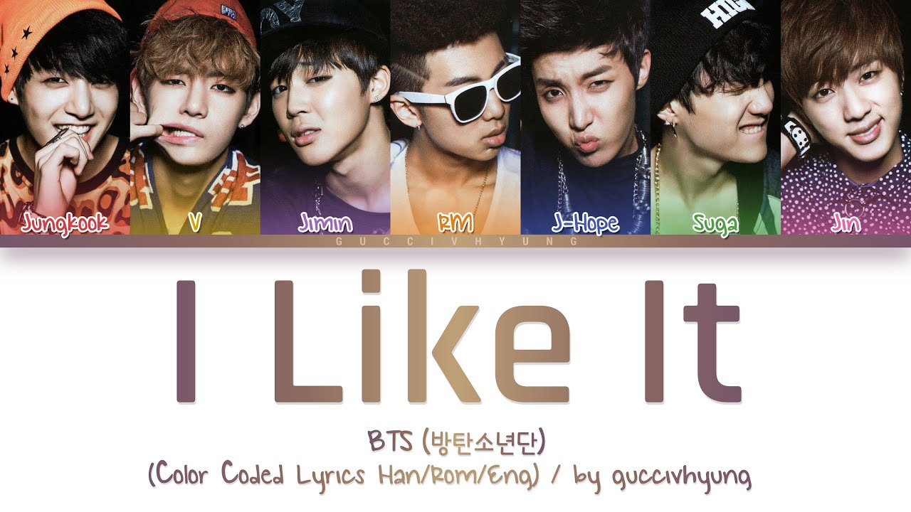 BTS (방탄소년단) - I Like It (좋아요) (Color Coded Lyrics Han/Rom/Eng)