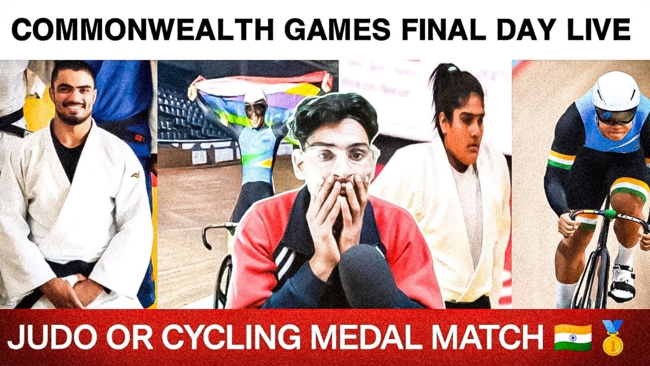 LIVE : Judo , Cycling , Netball Gold Medal Match | CWG 2026 Final Day Live Commentary | Live