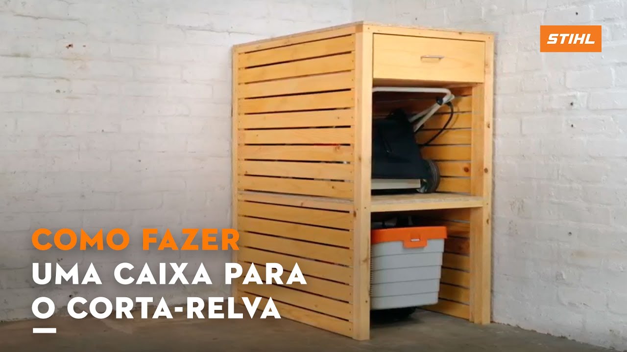 Como construir uma caixa para o Corta-Relva | STIHL DIY