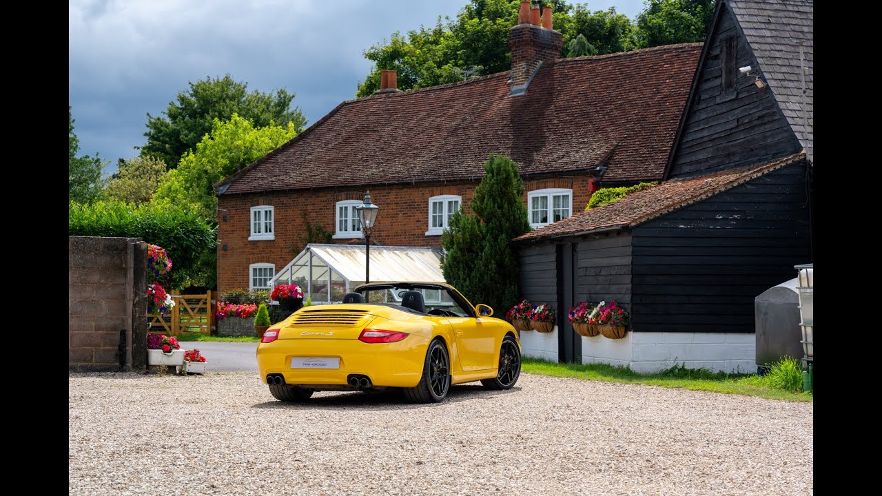 Porsche 997.2 Carrera S Cabriolet (Speed Yellow) - Ashgood Classic & Sportscars