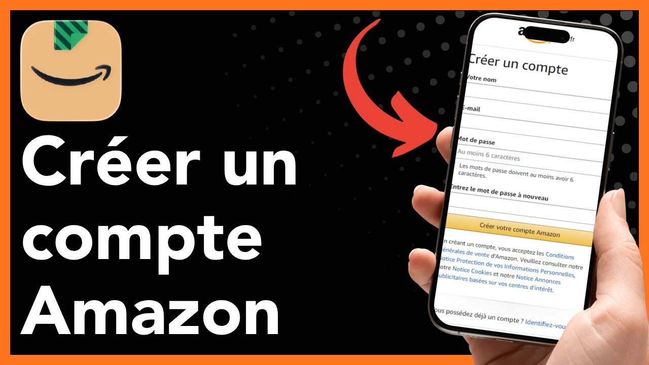 Comment cr&eacute;er un compte Amazon