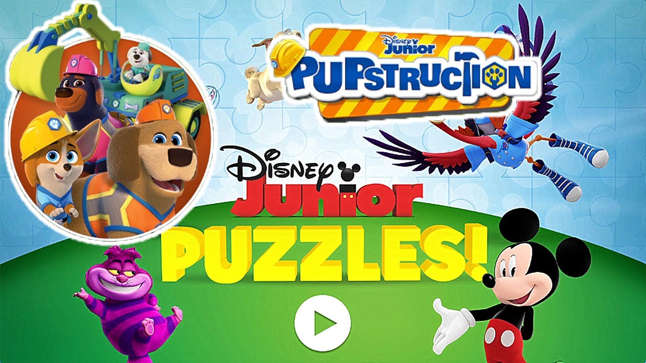 Disney Junior Puzzles! | Pupstruction