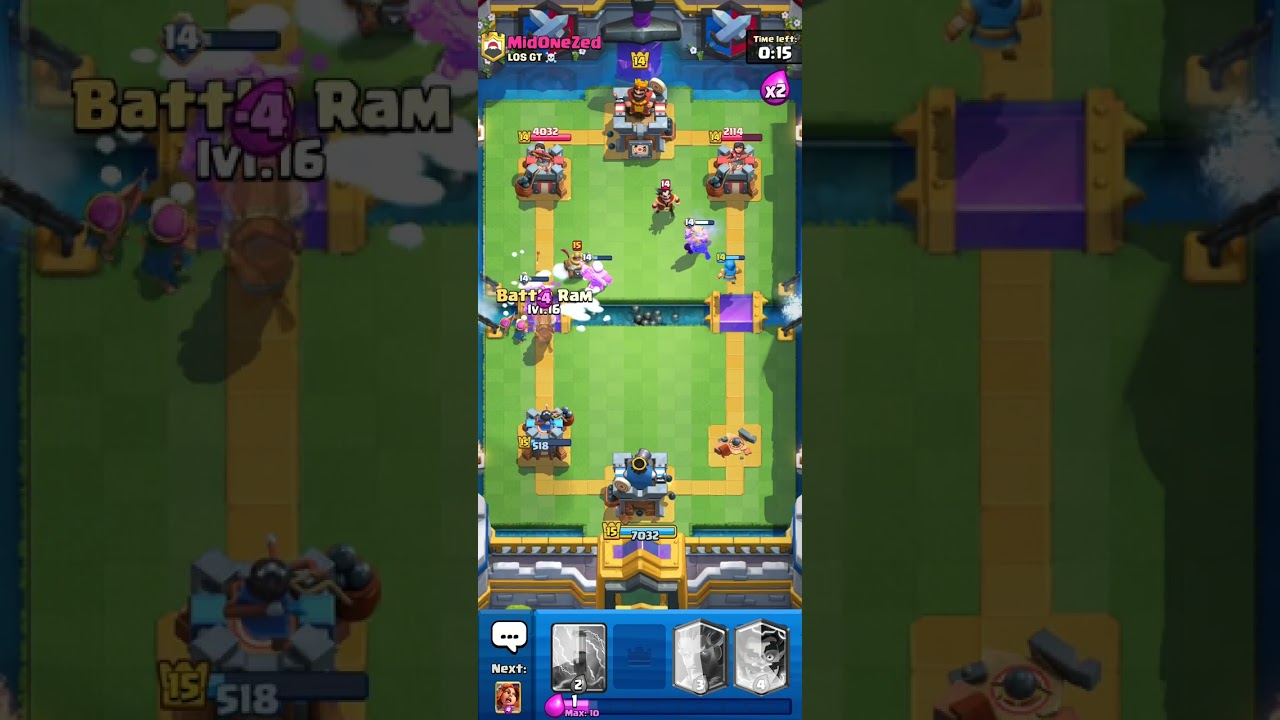 Terlalu meremehkan musuh gw - clash royale 
