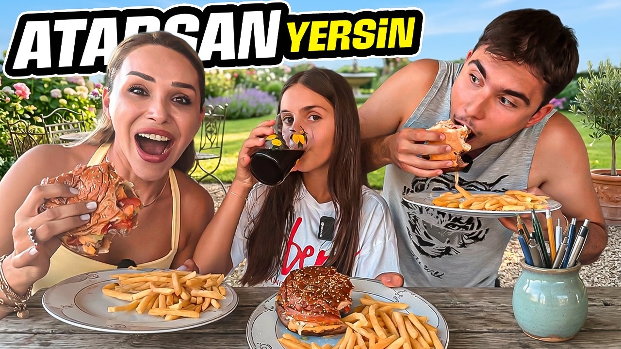 ATARSAN YERSİN HAMBURGER CHALLENGE !?