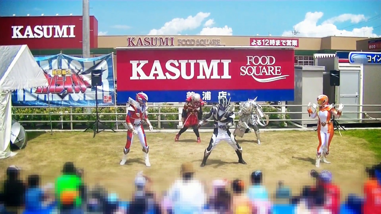 2018/8/11 時空戦士イバライガーショー in カスミ美浦店