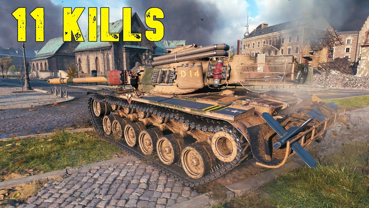 World of Tanks T110E5 - 11 Kills