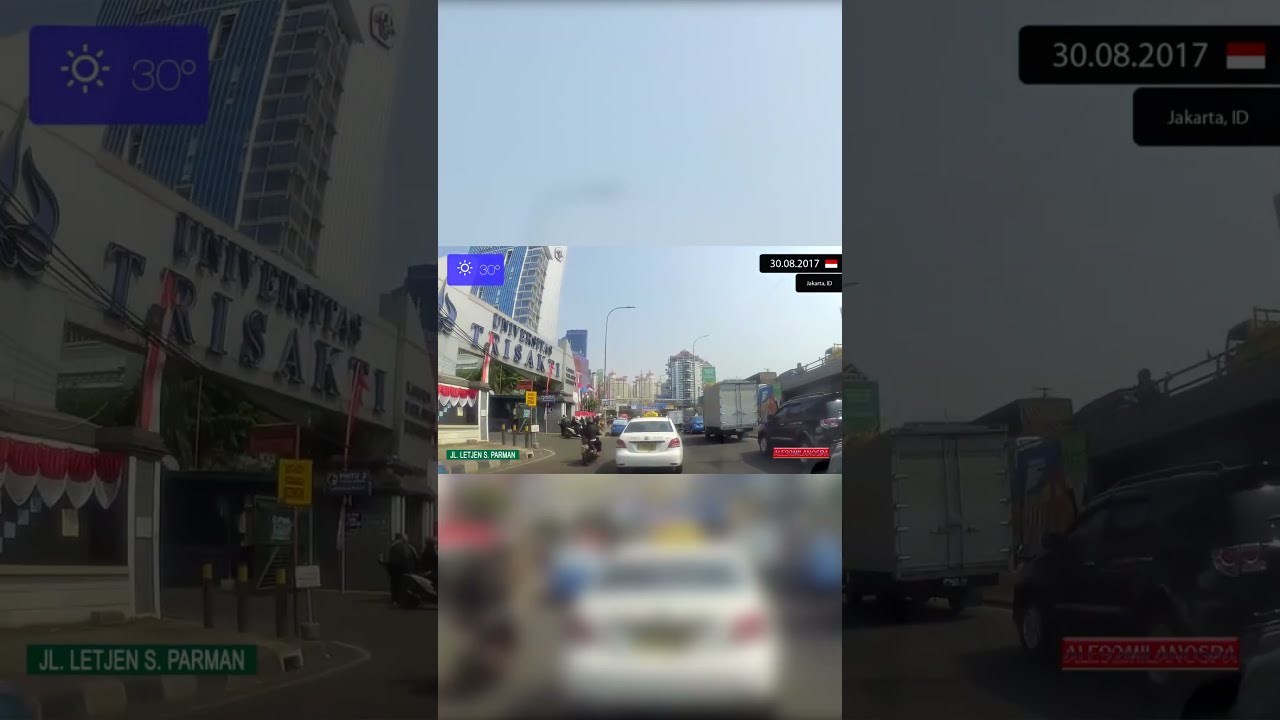 Driving in Indonesia #Indonesia #Jakarta #shorts