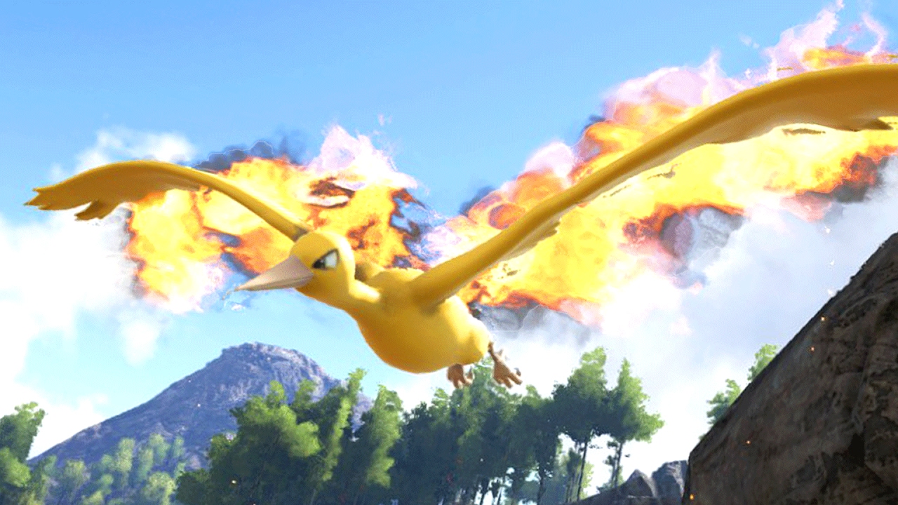 THE LEGENDARY BIRD MOLTRES!
