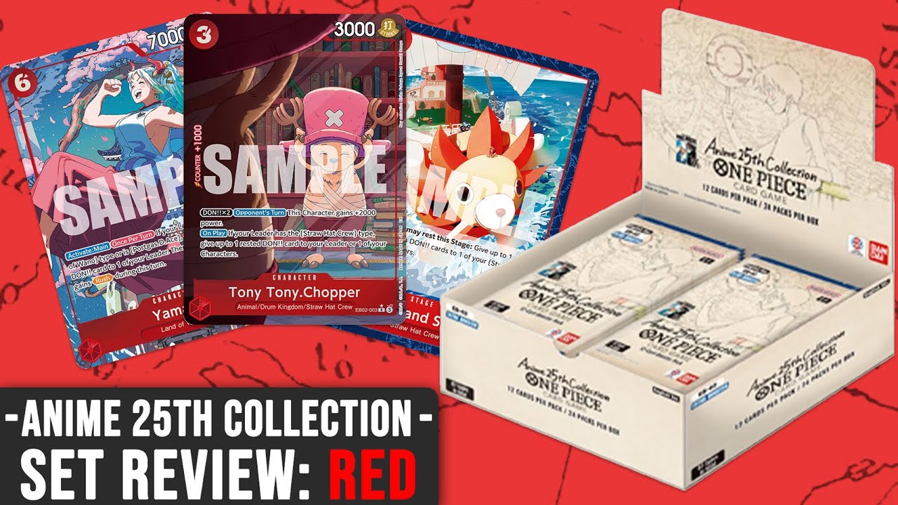 Ranking Red Cards In Set EB02 Anime 25th Collection - One Piece TCG