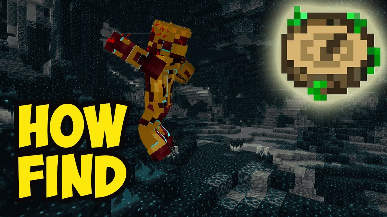 Minecraft Nature Compass mod DEEP DARK how to find (EASY)