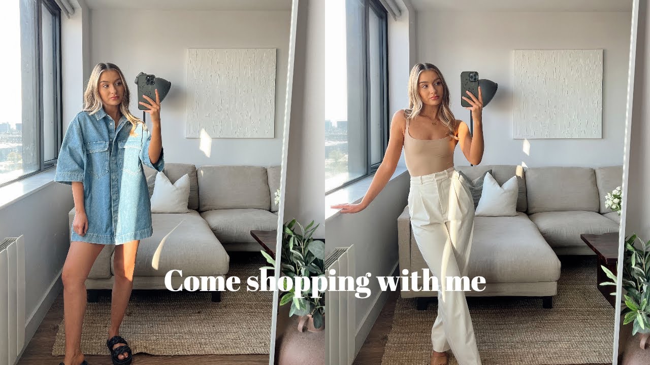 COME SHOPPING WITH ME IN ZARA, & OTHER STORIES AND SELFRIDGES PLUS A SPRING/SUMMER HAUL