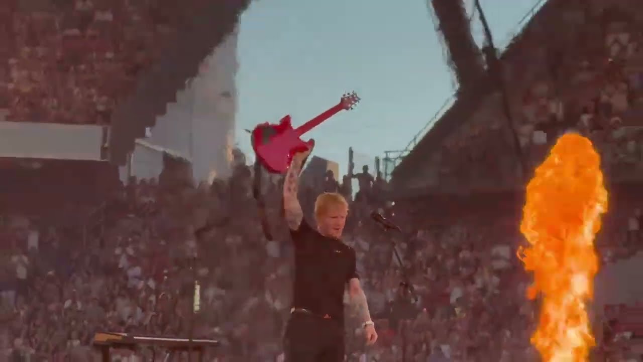 OPENER - Castle On The Hill & BLOW - Ed Sheeran - Live MHP Arena Stuttgart 28.06.2025