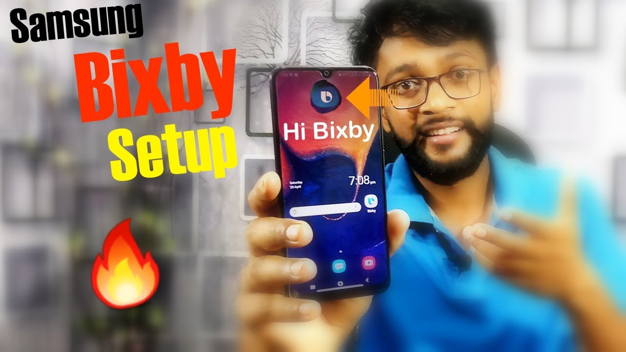 Samsung Galaxy A50 Bixby Setup with Voice Command Test