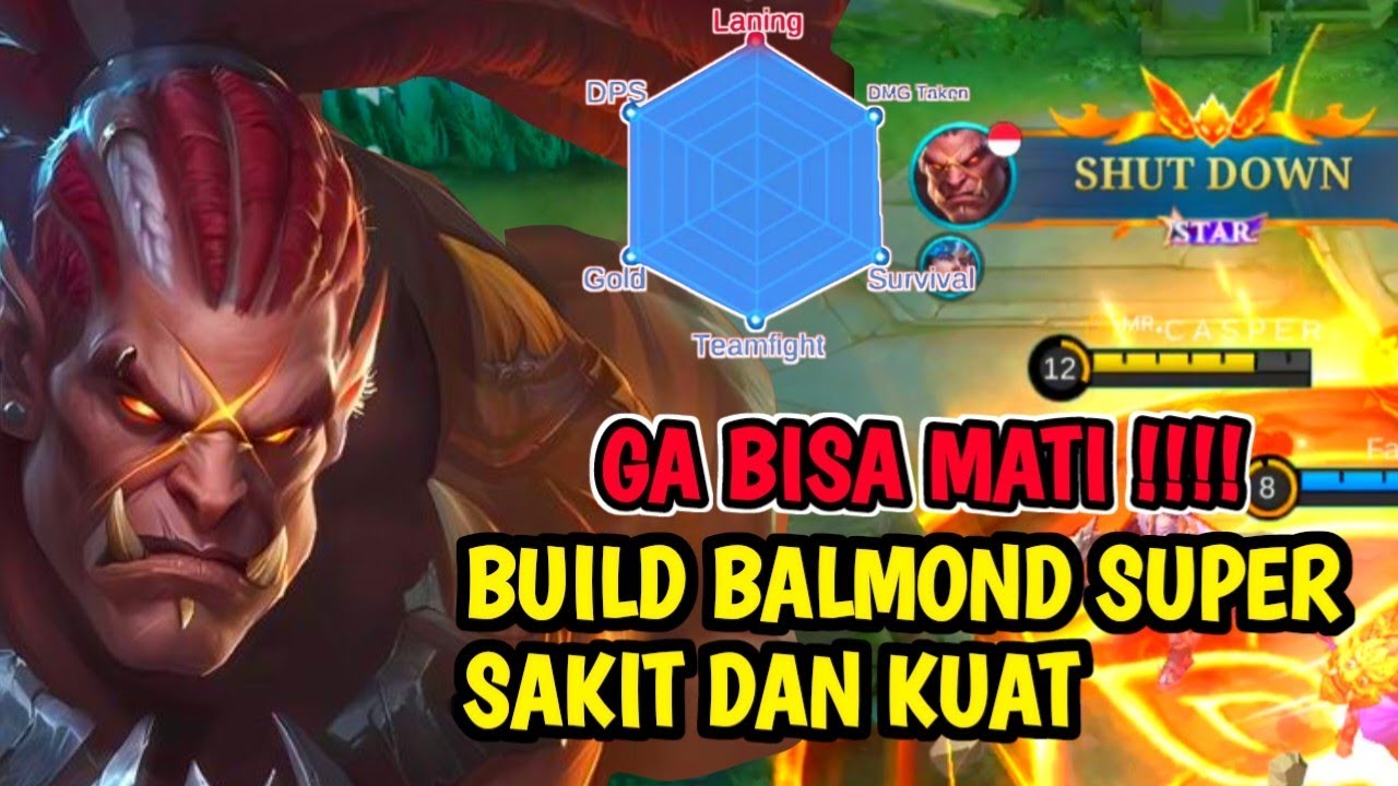 NEW BUILD BALMOND PALING SAKIT 2025 - BUILD BALMOND TERSAKIT 2025 TERKUAT MLBB