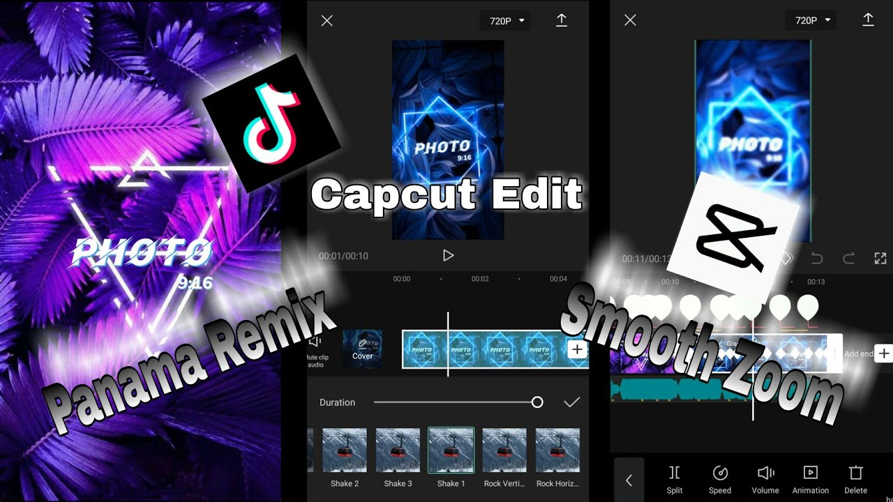 Panama Remix | Capcut edit smooth zoom | Tiktok | Ly_x_Capcut