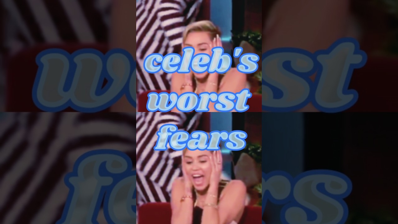Celebs with Crazy PHOBIAS You Won't Believe !!!! #hollywood #celebrity #facts #shorts #horror