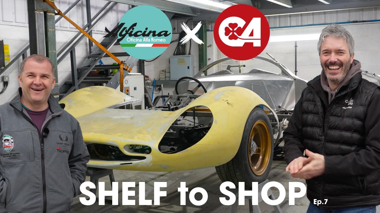 Alfa Romeo Montreal, Ferrari 330 P4, Restomod GT and so much more! - Shelf to Shop - Ep.7 - Alficina