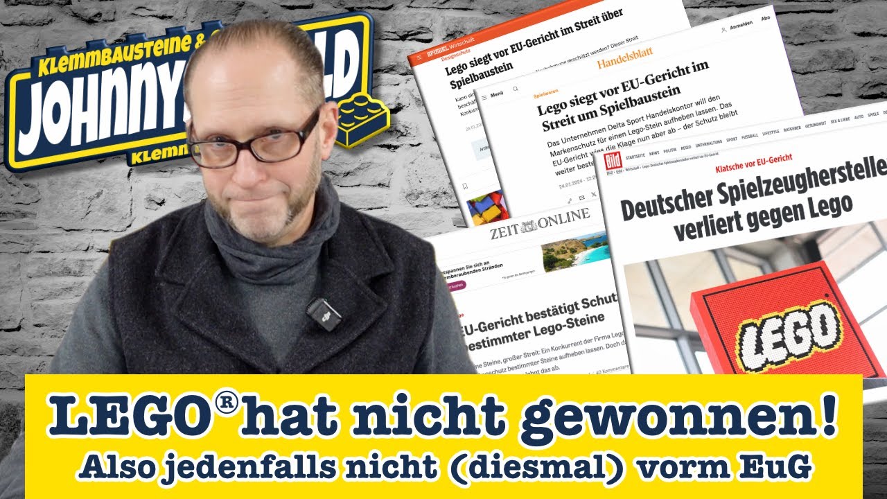LEGO hat vor dem EuG garnicht gewonnen! Jedenfalls nicht so direkt.