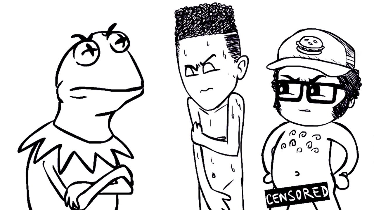Kermit The Frog and Resting Bitchface - SourceFed Animated!